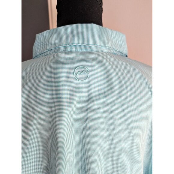 Magellan Outdoors Men's Aransas Pass Mini Check Short Sleeve Shirt - 2XL - Picture 4 of 11